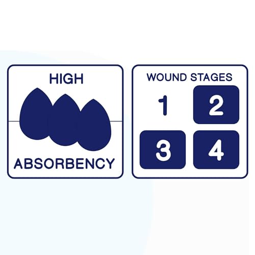 Silicone Foam Adhesive Dressing with Border (5 Count)