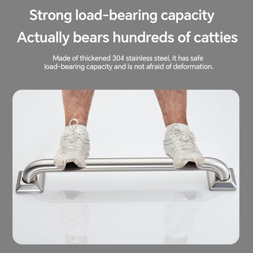 500lb Capacity Stainless Steel Grab Bar