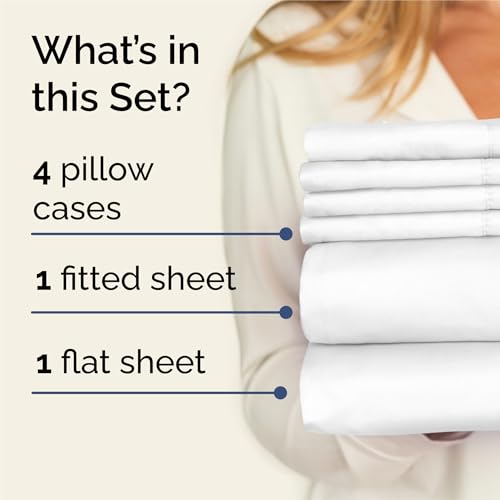 King 6 Piece Bed Sheet Set