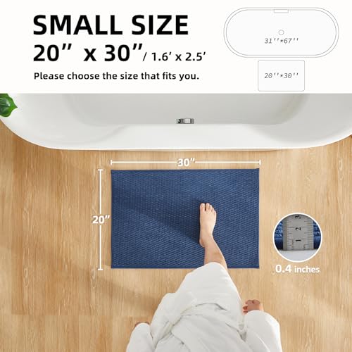 Bathroom Rugs Non Slip Washable (5.0004 Sq Ft)
