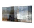 A62275 Canvas Prints Abstract Wall Art Print Paintings Grey and Brown Home Decor Stretched and Framed Ready to Hang for Living Room Bedroom and Office Home Kitchen Artwork 30x60inch