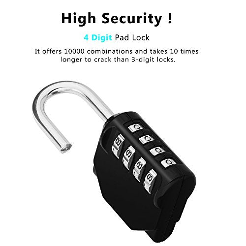 Combination Lock Outdoor 2 Pack