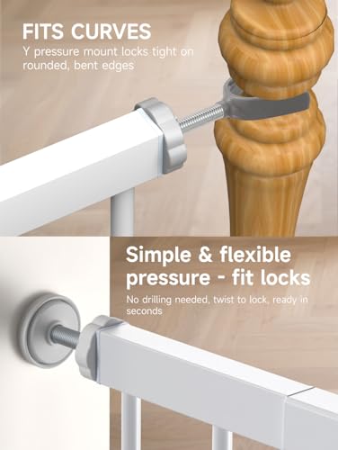 29.5 40.5" Baby Gate for Stairs
