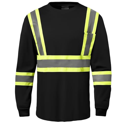Hi Vis Safety Long Sleeve Shirts