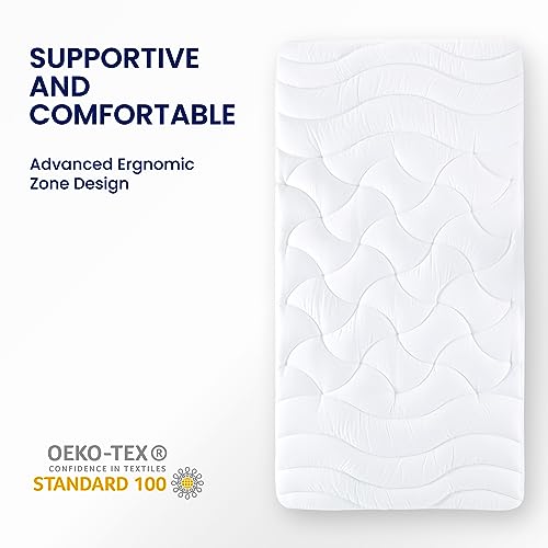 Twin XL Cooling Mattress Topper for College Dorm