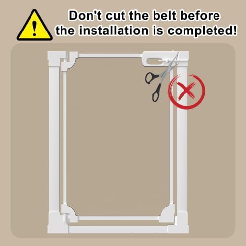 40" Extra Tall Clear Acrylic Dog Gate 29.52