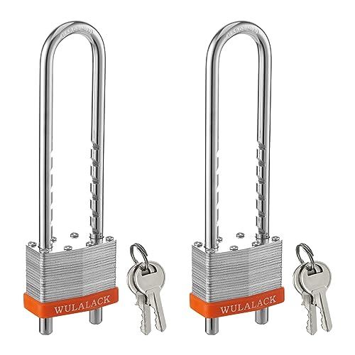 Padlock with Key (2 Count)
