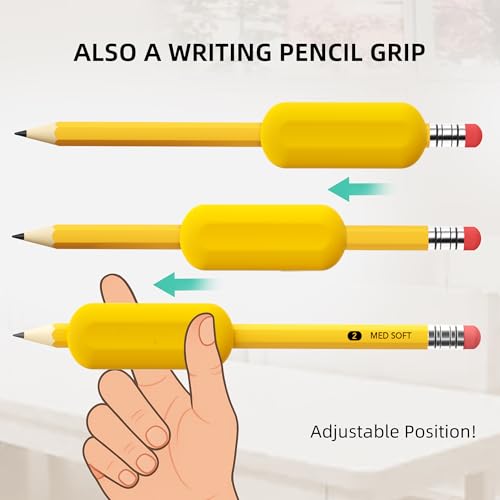 5 Pack Colorful Weighted Pencil Grips