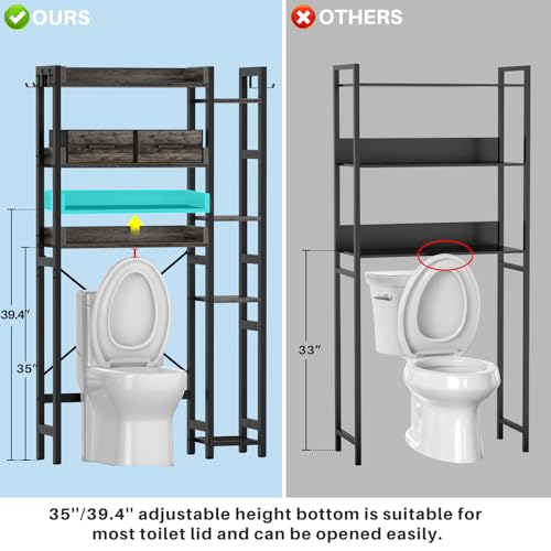 Over The Toilet Storage