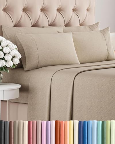 King 6 Piece Bed Sheet Set