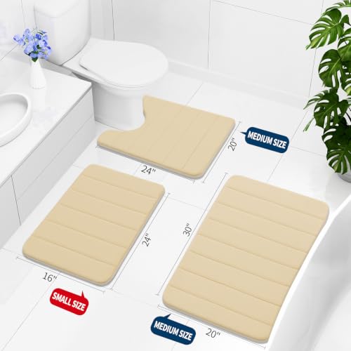 Memory Foam Bath Mat 24 x 16