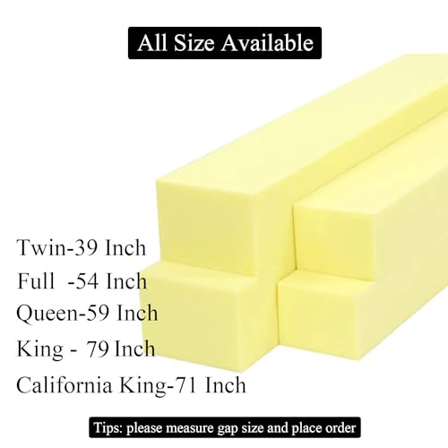 Bed Gap Filler for Headboard Space Filler Bed Crack Pillow Stopper 71x4x10