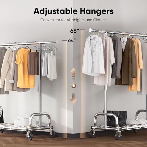 Clothing Racks Heavy Duty Clothes Rack Adjustable Garment Rack - Bel Marant