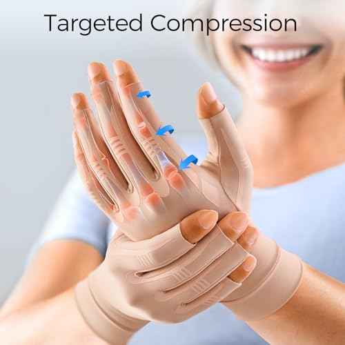 All Around Compression Arthritis Gloves for Women Men for Pain