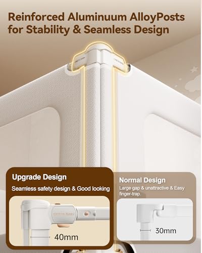 78.7” Baby Bed Rail Guard for Toddlers - Bel Marant