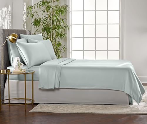 Twin Sheets Genuine 100% Organic Viscose Derived from Bamboo Bed Sheet Set