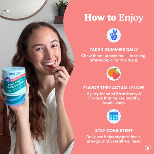 Focus Gummies for Women (60 Count)