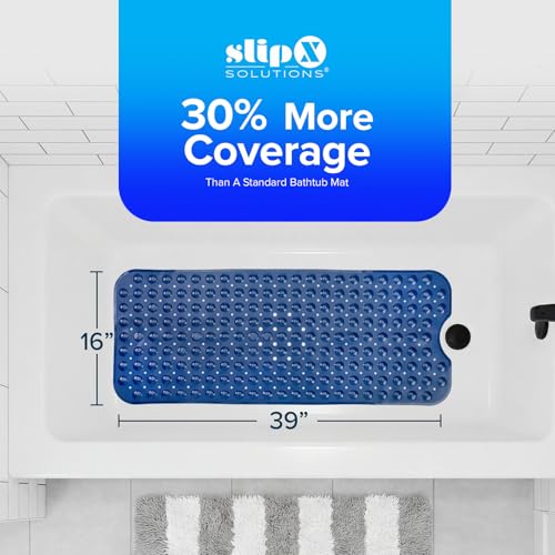 39x16 Extra Long Non Slip Bath Mat