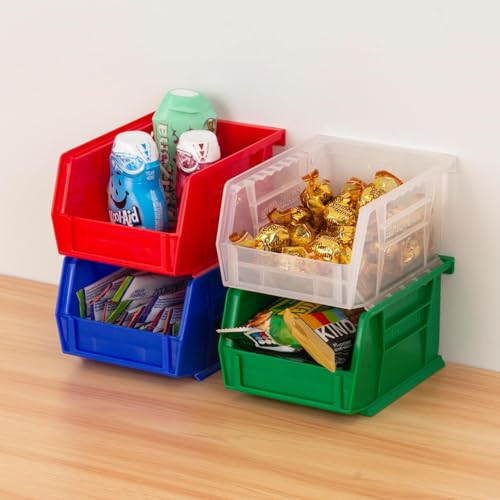 30210 AkroBins Plastic Storage Bins (6 Count)