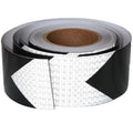 Black White Reflective Tape Outdoor Waterproof 3 inch X 66 feet