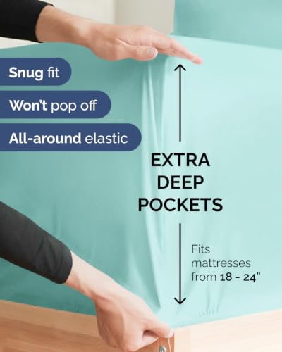 Extra Deep Flex Top Split Head King Sheet Set