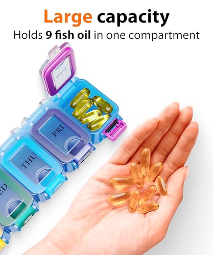 Weekly Pill Organizer 1 time a Day (7 Count)