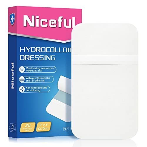 Hydrocolloid Bandages 2 x 4 in (20 Count)