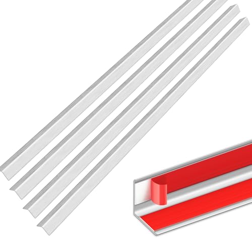 5pcs 57" L*1.42" W Aluminum Self (5 Count)
