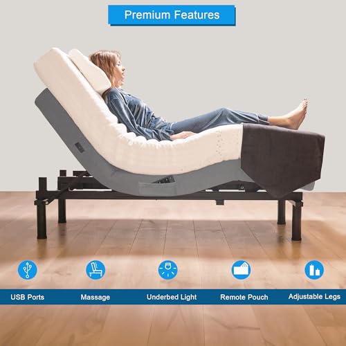 Split King Adjustable Bed Base