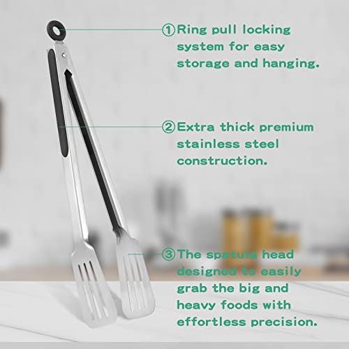 Tongs for Cooking (2 Count)