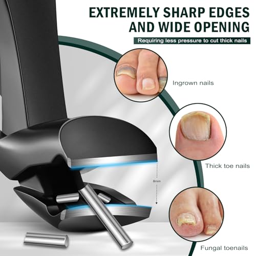 1Pcs Angled Head Nail Clippers for Seniors