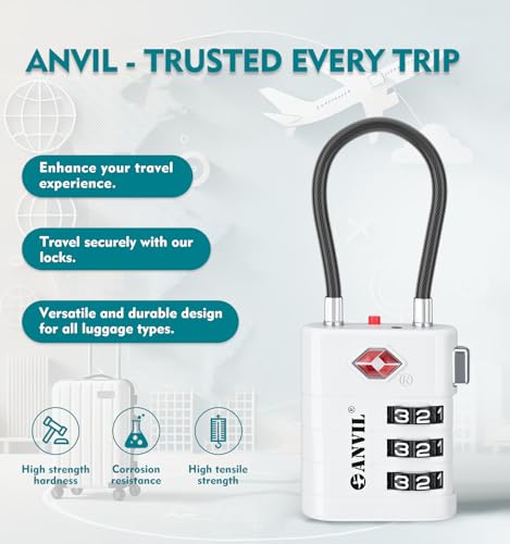 TSA Approved Luggage Locks (2 Count)