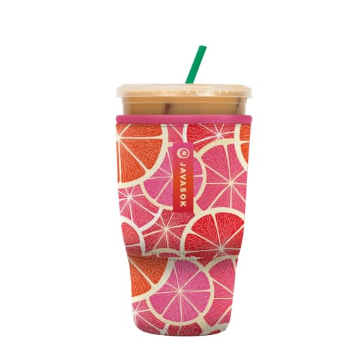 JavaSok Iced Coffee & Cold Soda Insulated Neoprene Cup Sleeve