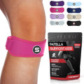 Sleeve Stars Swedish Brand Patellar Tendon Support Strap for Women & Men Effective Osgood Schlatter Knee Brace Youth & Kids Knee Brace with 3 Adjustable Length fits 7"