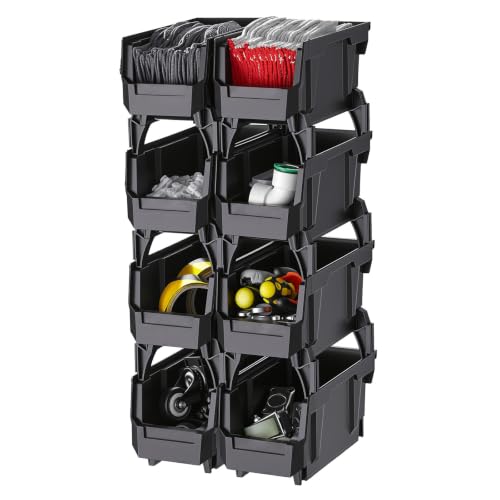 Plastic Stackable Storage Bins