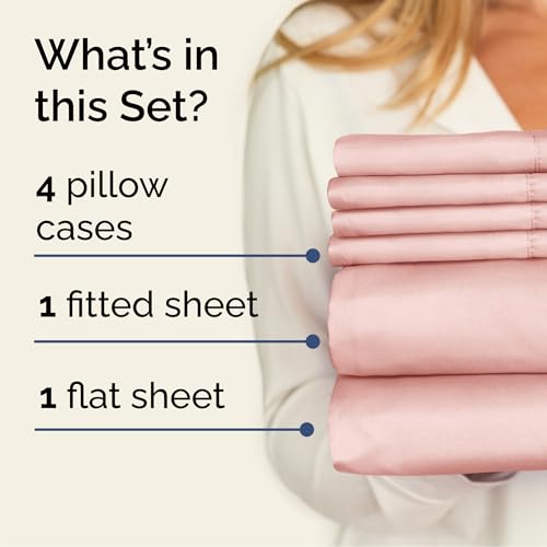 Cal King 6 Piece Bed Sheet Set (6 Count)