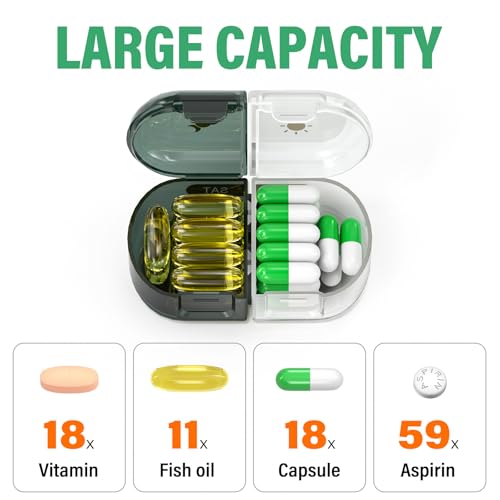Weekly Pill Organizer 2 Times a Day
