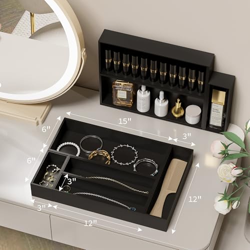 Bamboo Kitchen Drawer Organizer (2 Count)