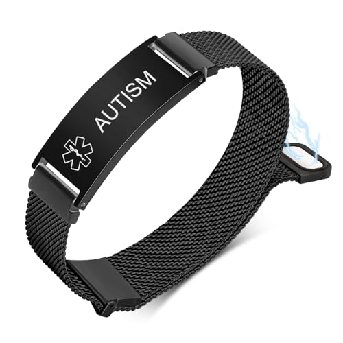 Medical Alert Id Bracelet for Men Women