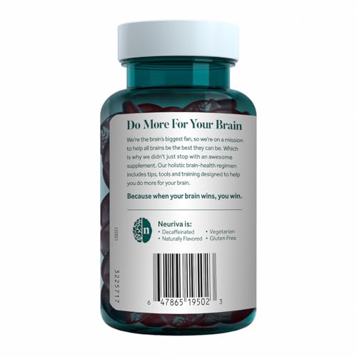 Plus Decaff Nootropic Brain Supplement for Memory (150 Count)