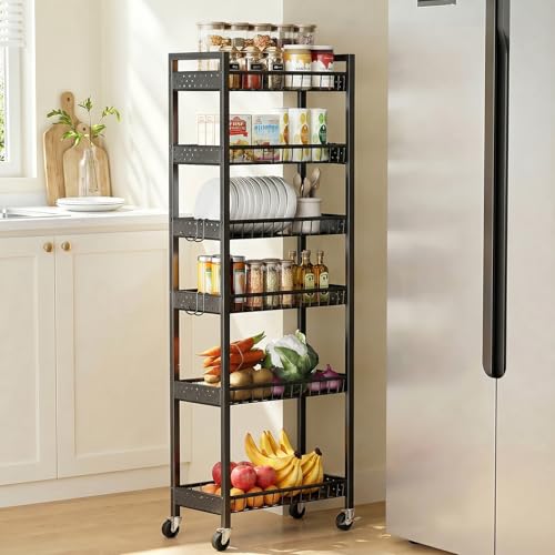 6 Tier Slim Storage Cart