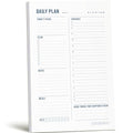 Daily Planner Notepad with Hourly Schedule