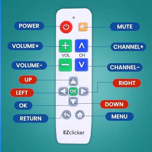 Big Button TV Remote for LG TVs Only