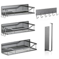 5 Pack Multifunctional Magnetic Shelves for Refrigerator Spice Rack & Washing Machine Organize (5 Count)