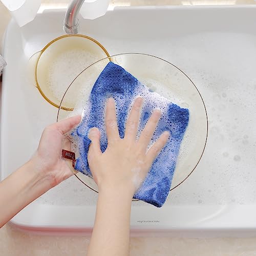 100% Cotton Waffle Weave Kitchen Dish Cloths 12 (12 Count)