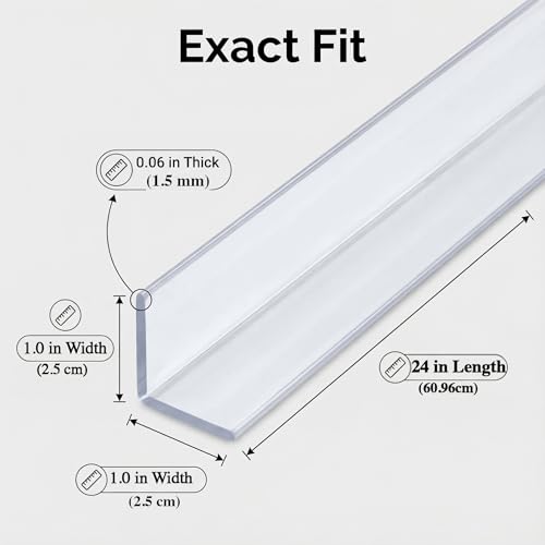 Clear Self Adhesive Wall Corner Protectors