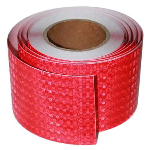 Red Reflective Tape 4 inch Wide
