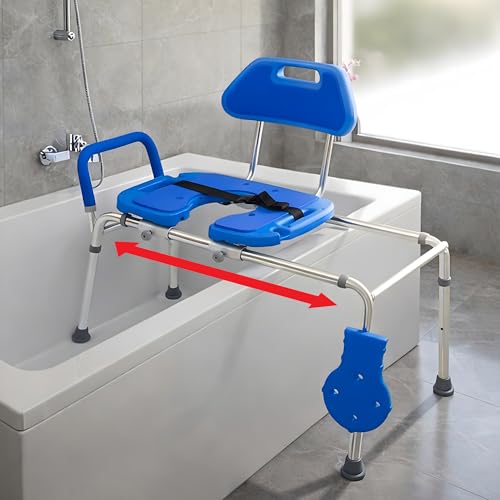 Sliding Shower Chair HydroGlyde Premium Heavy Duty