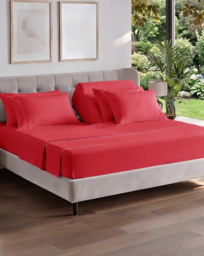Flex Top Split Head King 6 Piece Sheet Set