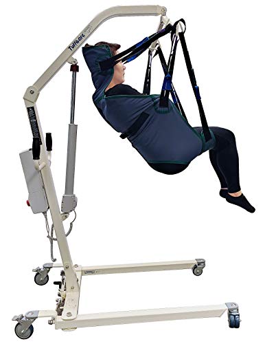 Universal Divided Leg Patient Lift Sling with Headrest